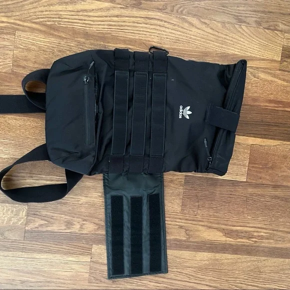 Adidas Roll Top Backpack — SOLD ON DEPOP - Picture 3 of 8